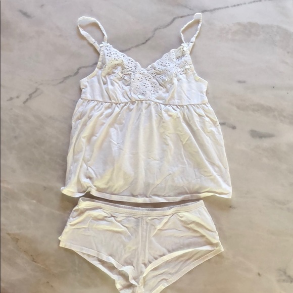 Victoria's Secret Other - White Victoria’s Secret pajama set